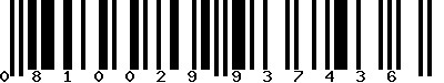 EAN-13 : 0810029937436
