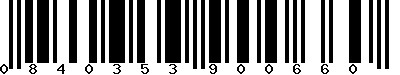 EAN-13 : 0840353900660