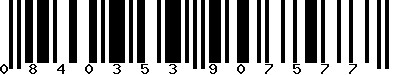EAN-13 : 0840353907577