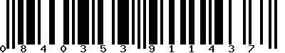 EAN-13 : 0840353911437
