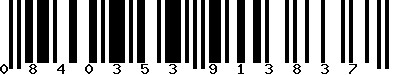 EAN-13 : 0840353913837 EAN-13 : 0840353913837