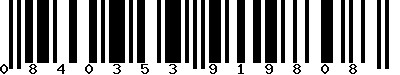 EAN-13 : 0840353919808