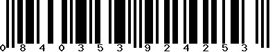 EAN-13 : 0840353924253
