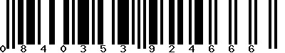 EAN-13 : 0840353924666