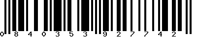 EAN-13 : 0840353927742