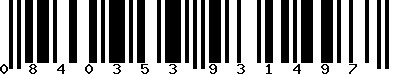 EAN-13 : 0840353931497