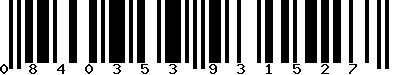 EAN-13 : 0840353931527