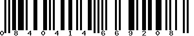 EAN-13 : 0840414669208