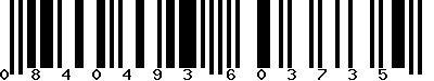 EAN-13 : 0840493603735