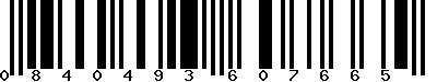 EAN-13 : 0840493607665 EAN-13 : 0840493607665