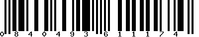 EAN-13 : 0840493611174
