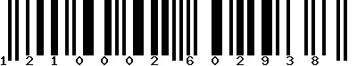 EAN-13 : 1210002602938