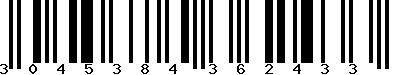 EAN-13 : 3045384362433