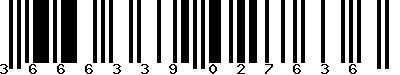 EAN-13 : 3666339027636