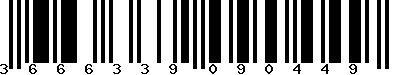 EAN-13 : 3666339090449