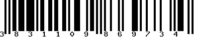 EAN-13 : 3831109869734