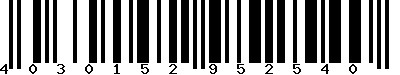EAN-13 : 4030152952540