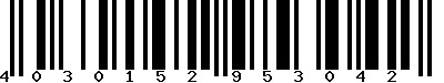 EAN-13 : 4030152953042