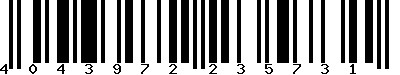 EAN-13 : 4043972235731