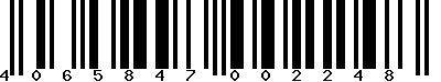 EAN-13 : 4065847002248