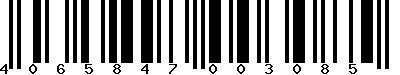 EAN-13 : 4065847003085