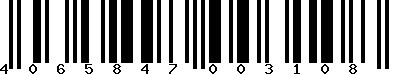 EAN-13 : 4065847003108