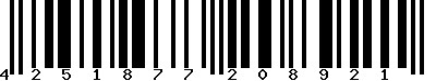EAN-13 : 4251877208921