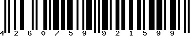 EAN-13 : 4260759921599