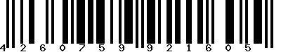 EAN-13 : 4260759921605