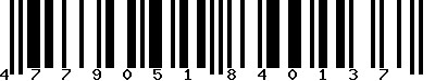 EAN-13 : 4779051840137