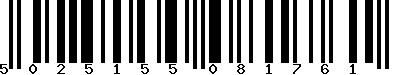 EAN-13 : 5025155081761