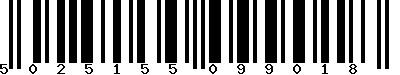 EAN-13 : 5025155099018