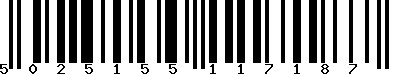 EAN-13 : 5025155117187