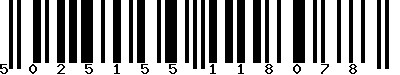 EAN-13 : 5025155118078