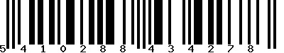 EAN-13 : 5410288434278