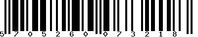 EAN-13 : 5705260073218