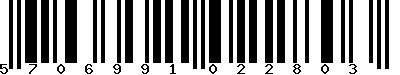 EAN-13 : 5706991022803