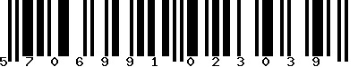 EAN-13 : 5706991023039