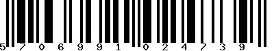 EAN-13 : 5706991024739