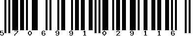 EAN-13 : 5706991029116