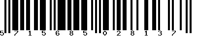 EAN-13 : 5715685028137
