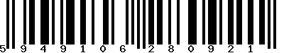 EAN-13 : 5949106280921