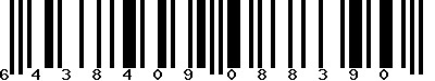 EAN-13 : 6438409088390