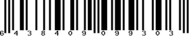 EAN-13 : 6438409099303