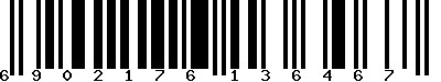 EAN-13 : 6902176136467 EAN-13 : 6902176136467
