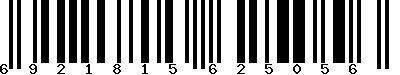 EAN-13 : 6921815625056