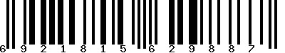 EAN-13 : 6921815629887