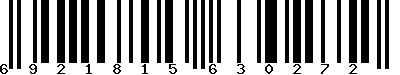 EAN-13 : 6921815630272 EAN-13 : 6921815630272