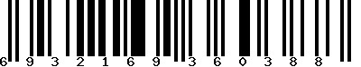 EAN-13 : 6932169360388