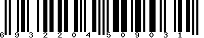 EAN-13 : 6932204509031